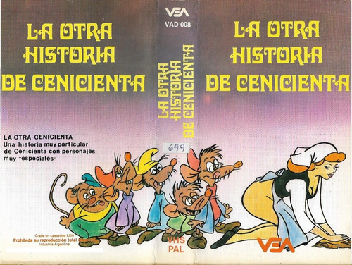 La Otra Historia De Cenicienta Vhs Original Vea