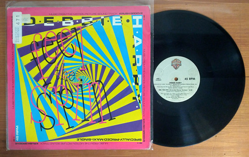Debbie Harry Feel The Spin 1985 Disco Maxi Vinilo Usa