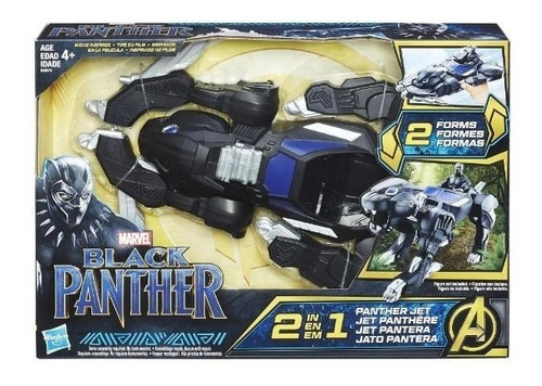 Pantera Negra Vehiculo Black Panther Jet E0879 Hasbro