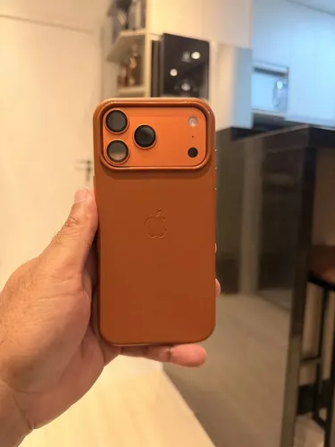 Capa Case Marrom Chocolate Magsafe Iphone 17 Pro Max
