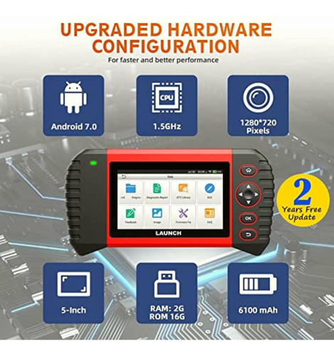 Launch Obd2 Scanner Touch Pro Elite- 2023 New Scan Tool With
