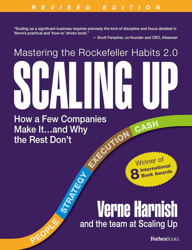 Libro Scaling Up - Verne Harnish - En Stock