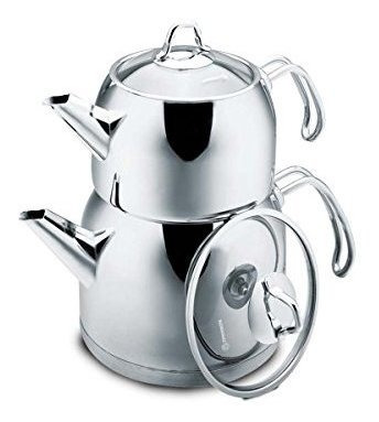 Korkmaz Provita Maxi Capsulated Turca Tea Pot Set Con Mango 