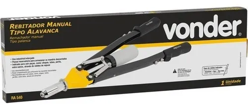 Alicates remachadores de palanca manual Vonder Ra540