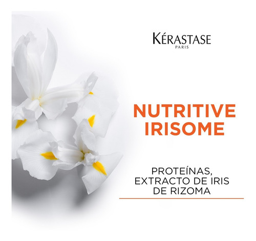 Imagen 3 de 3 de Shampoo Kérastase Nutritive Bain Satin 2 Irisome 250ml