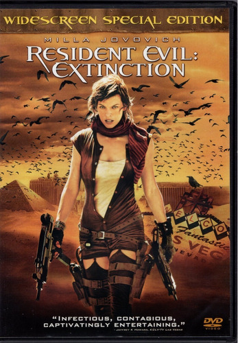 Resident Evil 3 Tres La Extincion Importada Pelicula Dvd