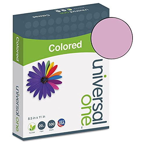 Papel De Colores Deluxe Unv11212 De 8.5 Pulgadas X 11 P...