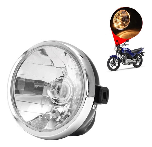 Bombilla De Faro Halógeno For Yamaha Ybr 1 N Motorcycle