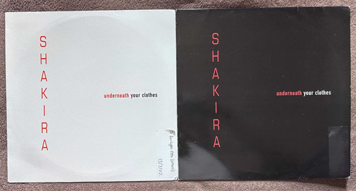 Shakira - Underneath Your Clothes 2 Lp Singles Import Uk