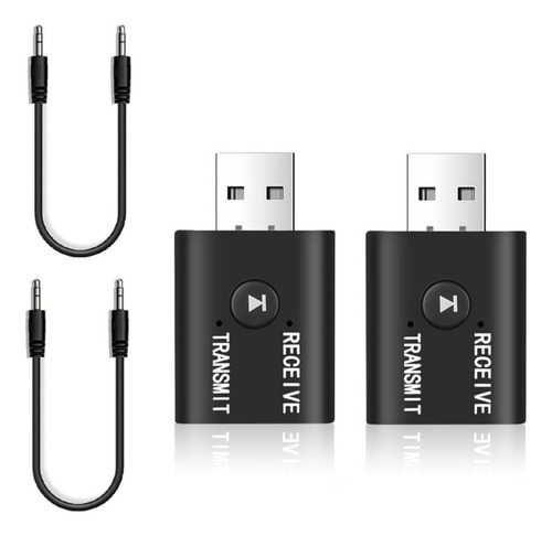 Adaptador Inalámbrico Transmisor Y Receptor Usb 2 En 1
