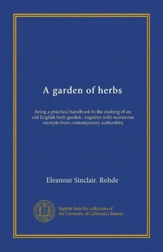 Un Jardin De Hierbas Es Un Manual Practico Para La Fabricaci