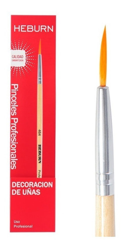 Heburn Pincel P/ Decoración Uñas Nail Art Toray Cod 464 