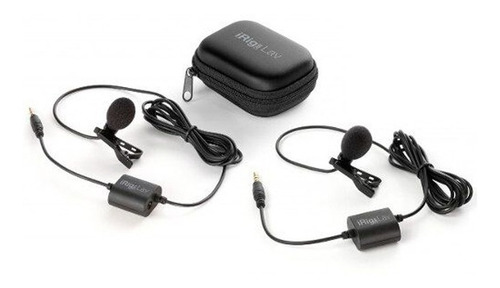 Micrófono Corbatero Irig Mic Lav 2 Pack Condenser