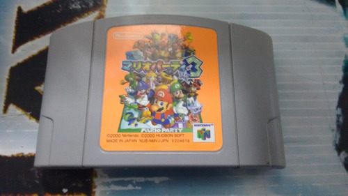 Mario Party 3 Japones Para Nintendo 64,excelente Titulo.