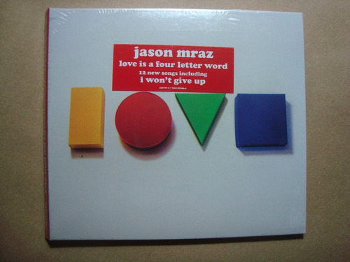 Cd Rock Jason Mraz Love Is A Four Letter Word Orig 2012 Nu 