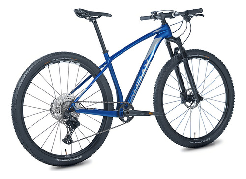 Bicicleta Audax Auge 555 Carbon Aro 29 12v Deore Cor Azul