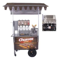 Comprar Carrinho Churros Gourmet Fritadeir Resistência 4 Doceiras R2