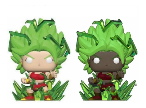 Funko Pop Dragon Ball Super Saiyan Kale & Chase Set Chalice