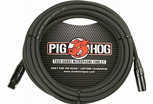 Pig Hog Phm25 High Performance 8mm Xlr Microphone Cable, 25