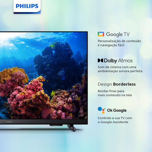 Smart Tv 43pfg6918/78 Full Hd 43'' Google Philips 110v/220v