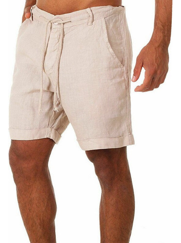 Pantalones Pantalones Cortos De Lino Para Hombre Pantalones