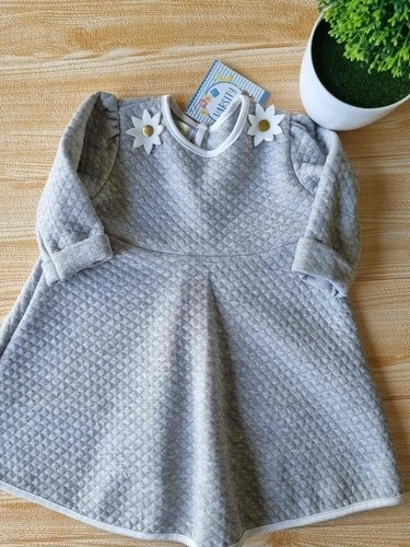 Vestido De Bebe 9 Meses Fabricación Argentina Cod2213