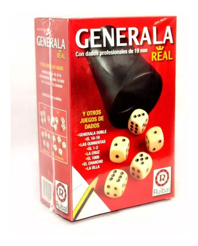 Juego De Mesa Generala Real Dados Ruibal 0210