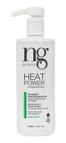 Tratamento Heat Power Ng De France 500ml