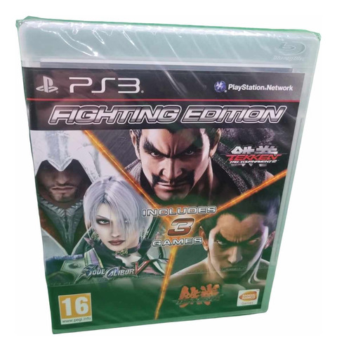 Ps3 Fighting Edition 3 En 1  Tekken Soul Calibur Fisico 