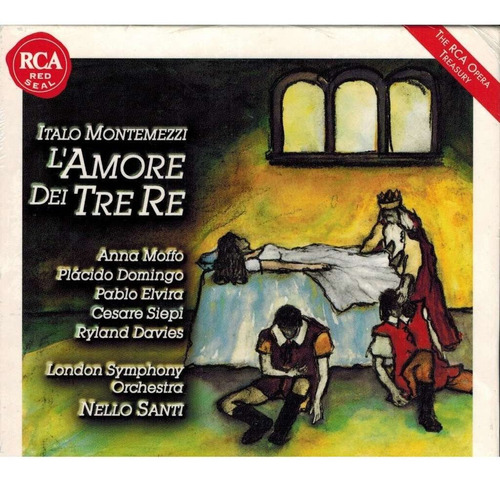 Montemezzi: El Amor De Tres Reyes - Santi - Domingo - 2 Cds