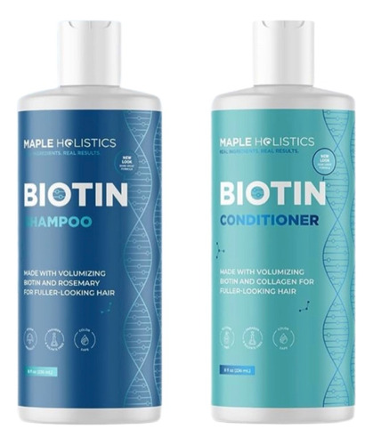 Biotin Champú Y Acondicionador  Para Pérdida De Cabello