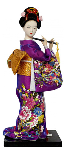 Muñecas Japonesas Con Kimono De Geisha, Figura Estilo I