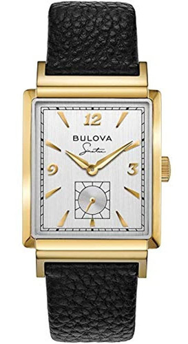 Bulova Frank Sinatra Reloj De Cuarzo Para Hombre, Acero Inox