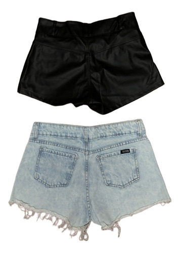 Shorts Mujer Tiro Bajo