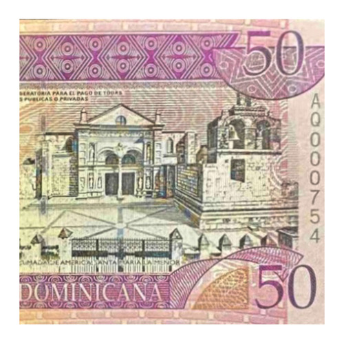 Republica Dominicana - 50 Pesos - Año 2002 - P #170