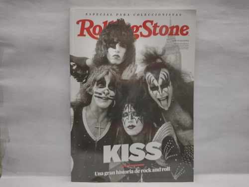 Revista Rolling Stone-kiss Una Gran Historia De Rock And Rol