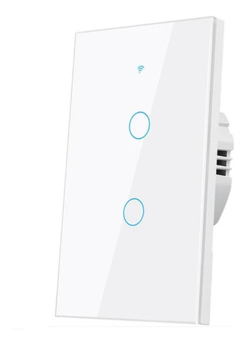 Interruptor Inteligente De Luz Wifi Doble Alexa Google Tacti