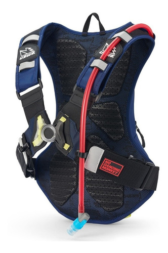 Mochila Hidratación Raw 8 Factory Azul Uswe Original
