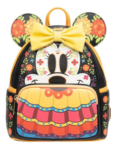 Loungefly Minnie Mouse Dia De Los Muertos Skull De Azúcar Mi