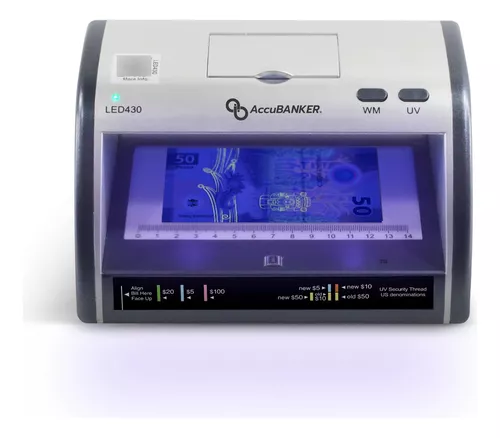 Detector de billetes falsos  ML-DETECT1 – Master Electronicos