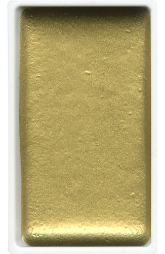 Acuarela Kuretake Gansai Tambi Pastilla X Unidad Color 91 Bluish Gold