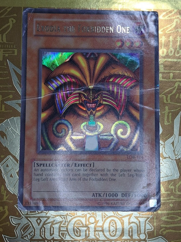 Yugioh Exodia The Forbidden One Lob-124 Original Ultra Rare