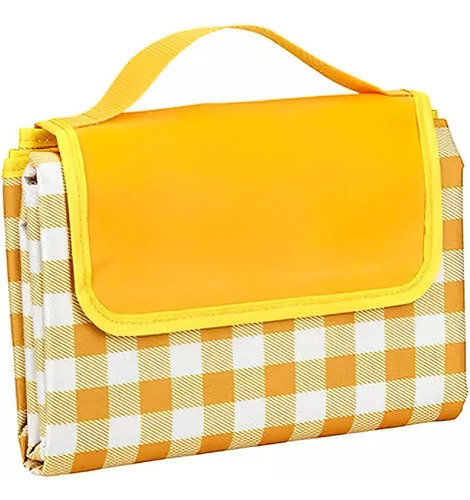 Bolsa De Picnic Al Aire Libre Amarilla Grande