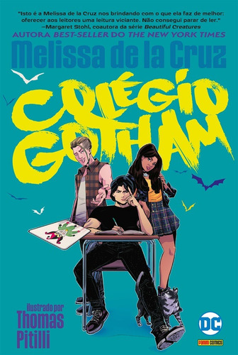 Colégio Gotham (DC Teens), de Cruz, Melissa de la. Editora Panini Brasil LTDA, capa mole em português, 2021