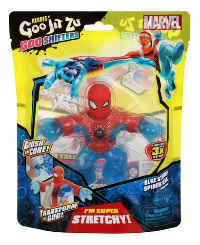 Heroes Of Goo Jit Zu - Flexible Hombre Araña - Marvel