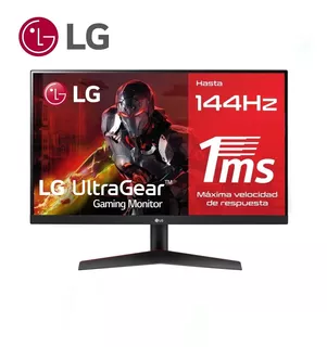 Monitor LG Ultragear 23.8 Fhd Ips 144hz,1ms Hdmi(2), Dp(1)