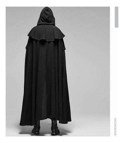 Capa Larga Gótica Fiesta De Halloween Capa Medieval