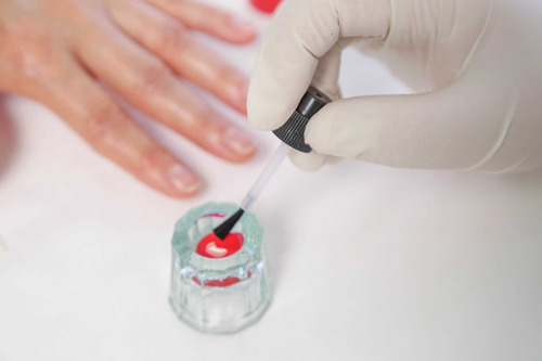 Pincel Descartável Para Esmaltes Flat Longo Pct 50unids