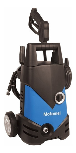 Hidrolavadora eléctrica Motomel MW90-16 azul y negra de 1.6kW con 135bar de presión máxima 220V - 50Hz