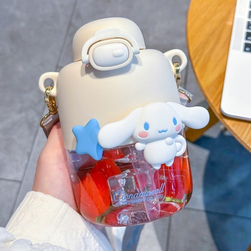 Vaso De Agua Kawaii Kuromi Cinnamoroll Para Niñas Y Estudian